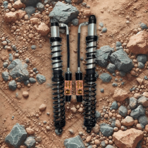2.0” Coilovers con reserva – 10” de recorrido – Kit de 2 intersecciones